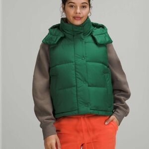 Lululemon Athletica Wunder Puff Vest Everglades Green